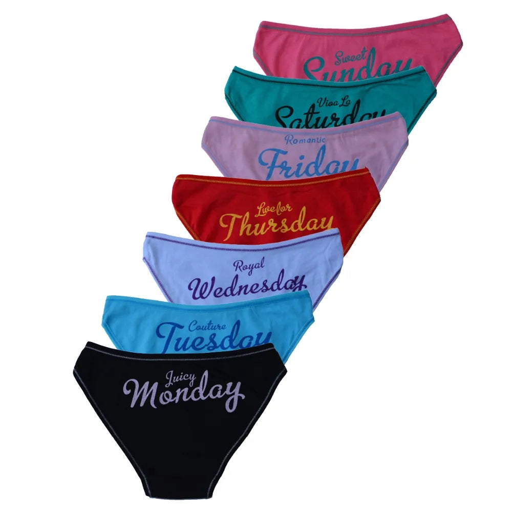 Weekday Briefs 7Pcs